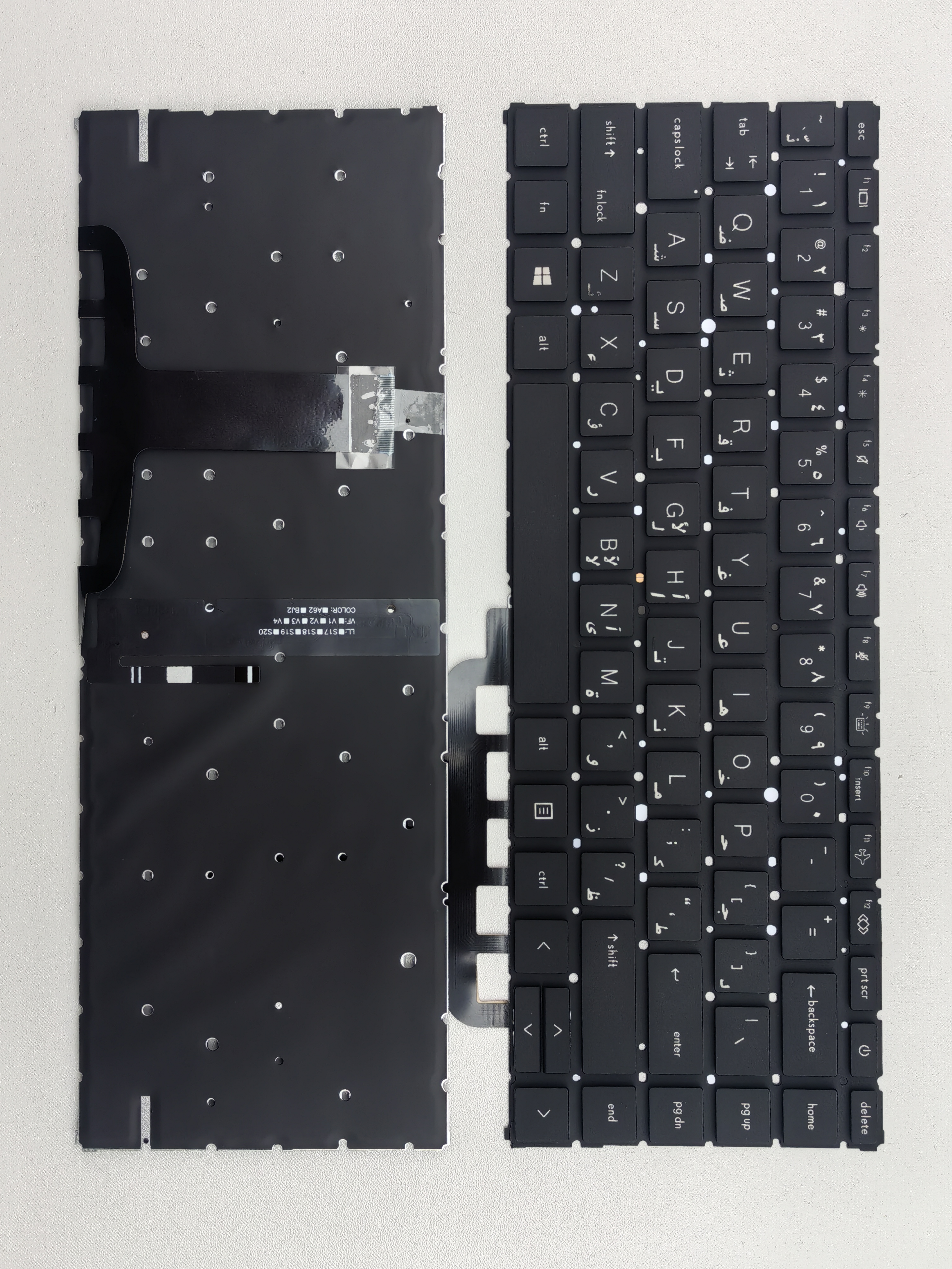 Picture of New Replacement Laptop Keyboard For HP 440G8/640G7/640G8 BLACK Backlit (OEM) AR Layout